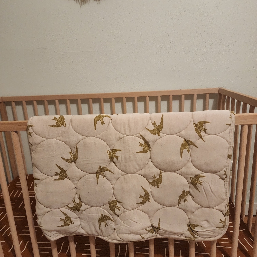 Kate Quinn the Woods Golden Sparrow Quilt